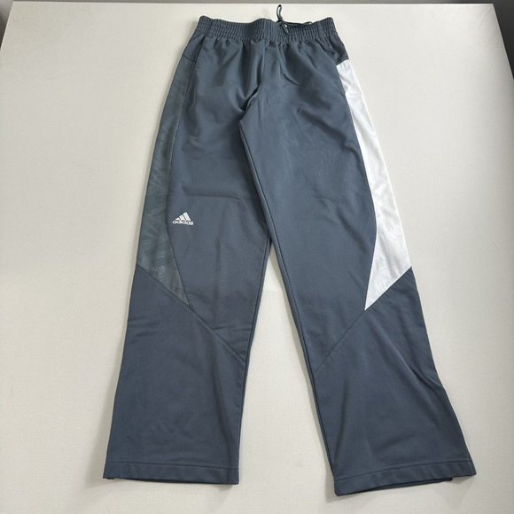 Adidas Sweatpants Warmup Basketball Boys Size‎ Medium Gray Active Gym Athletic - Picture 1 of 7